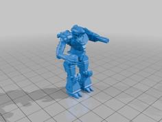 Dark Age Dog Mech 3D Printer Model