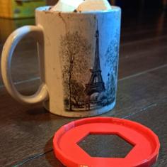 Simplistic Mug Coaster 3D Printer Model