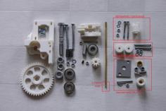 UniX-Wade Universal Extruder 3D Printer Model