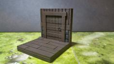 Modular Wood Floor And Wall – Door 3D Printer Model