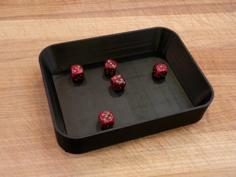 Dice Tray 3D Printer Model