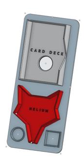 Red Rising Game Card And Helium Tray 3D Printer Model