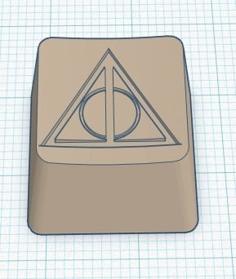 Deathly Hallows Keycap CherryMX Harry Potter 3D Printer Model