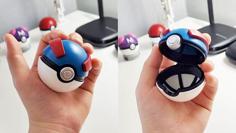 Great Ball – Pokeball With Magnetic Clasp 3D Printer Model