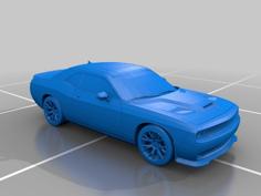 Dodge Challenger Hellcat Version 3D Printer Model