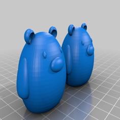 Bear Figurine 3D Printer Model