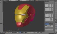 Iron Man Mark VII – Wearable Helmet And Working Hinge System 3D Printer Model