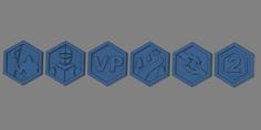 Settlers Of Catan Development Cards Tokens Resource 3D Printer Model