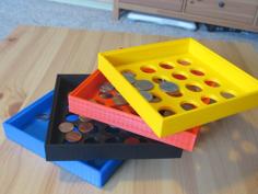 Coin Sorting Sieve 3D Printer Model