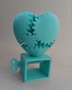 Re Shaped Parts For A Better Base-spinning Gear Heart. 3D Printer Model