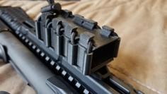 Glock Folding P-rail Mag Holder 3D Printer Model