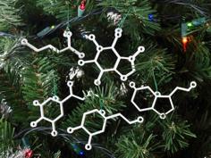 Molecule Ornaments 3D Printer Model