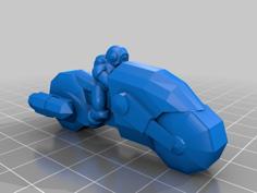 Command And Conquer 3: Kane’s Wrath Attack Bike With Pilot 3D Printer Model