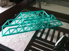 Modified Howe Bridge – Engineering Project (STEM) 3D Printer Model