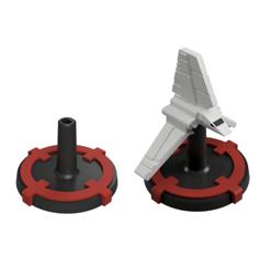 X-Wing Target Lock With Armada Squadron Miniature 3D Printer Model