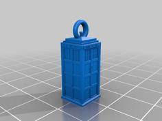 Another TARDIS Earring(s) 3D Printer Model