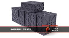 Imperial Crate 3D Printer Model