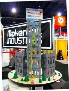 MakerBot Fairytale Castle Playset 3D Printer Model