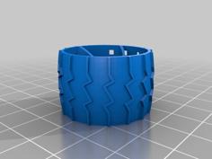 Curiosity Wheel 3D Printer Model