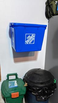 Recycling Bin Cleat – Wall Mount 3D Printer Model