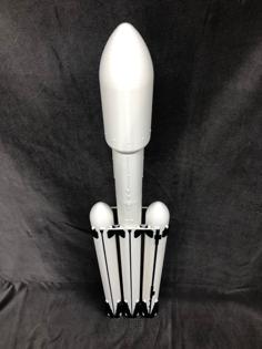 SpaceX Falcon Heavy & Falcon 9 Block 5 3D Printer Model