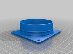 75mm Vent 3D Printer Model