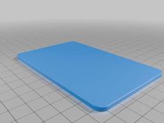 Blank QR Card 3D Printer Model