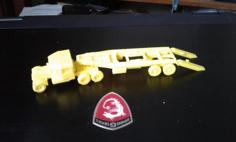 Scammell Tractor 3D Printer Model