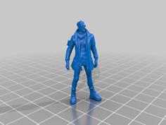 Fortnite – Character Vengence Jones FIXED 3D Printer Model