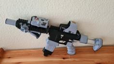 Airsoft M4 Collapsible Stock 3D Printer Model