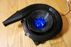 Centrifugal Compressor 120mm Case Fan Conversion 3D Printer Model