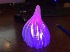 Glowing Flame Night Light Thing 3D Printer Model