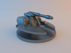 Epic 40k Eldar Falcon Revised 3D Printer Model