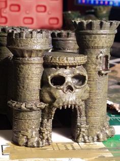 Castle PiSkull 3D Printer Model