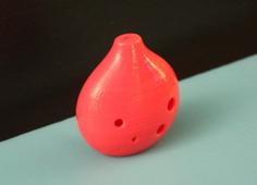 Small 5-hole Ocarina For Kids 3D Printer Model