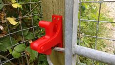 Gate Latch 3D Printer Model