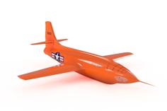 Bell X-1 Experimental Aircraft Model (1/48 Scale) 3D Printer Model