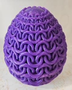 Knitted Egg 3D Printer Model