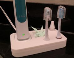 Brushing Station For Phillips Sonicare 3 Toothbrush 3D Printer Model