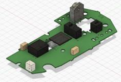 Logitech G305 Main PCB 3D Printer Model