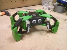 Kame: 8DOF Small Quadruped Robot 3D Printer Model