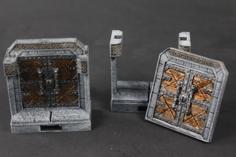 OpenForge 2.0 Dwarven Halls Doors 3D Printer Model