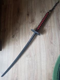 Katana Tensa Zangetsu Ichigo Bankai 3D Printer Model