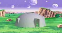 Dome House Capsule Corp 3D Printer Model