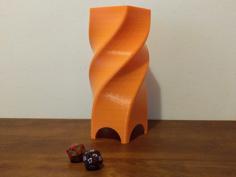 5 Sided Dice Tower 3D Printer Model