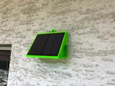 SOLAR POWERED WIFI WEATHER STATION 3D Printer Model