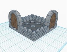 DnD Doorway 3D Printer Model