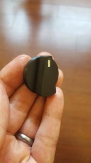 1997 1998 Jeep Wrangler Fan Control Knob 3D Printer Model