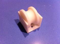 Pulley With Mounting Bracket 3D Printer Model