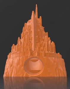 Minas Tirith Dice Tower 3D Printer Model